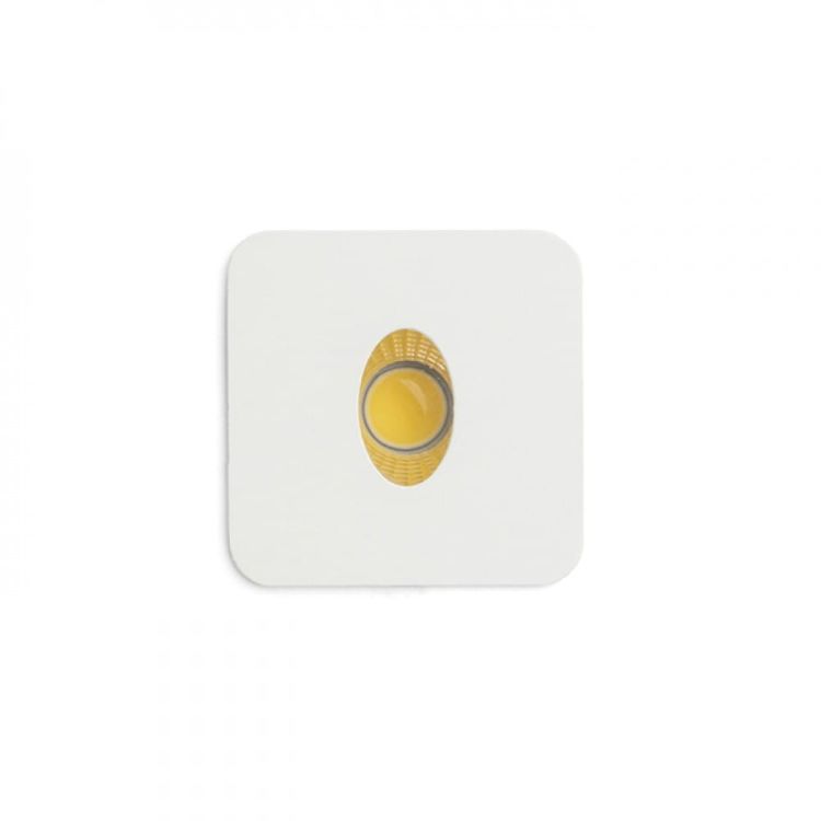 RIO SQ O wpuszczana biała  230V LED 3W 22°  3000K