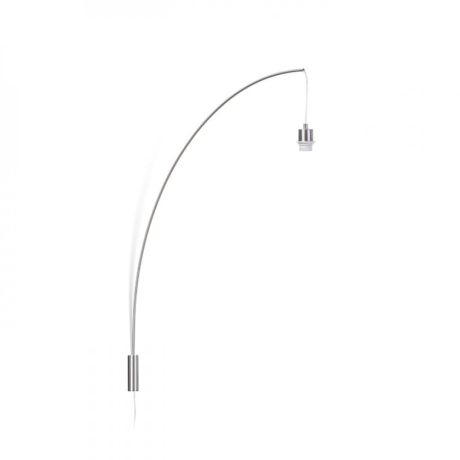 Przejdź do produktu BEND podstawa ścienna łukowa  nikiel mat 230V LED E27 15W
