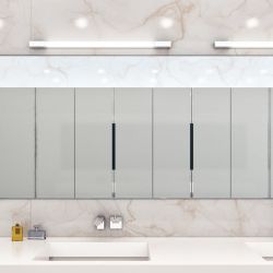 AMENITY 90 ścienna  chrom 230V LED 11W IP44  3000K