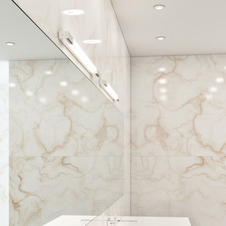 AMENITY 90 ścienna  chrom 230V LED 11W IP44  3000K