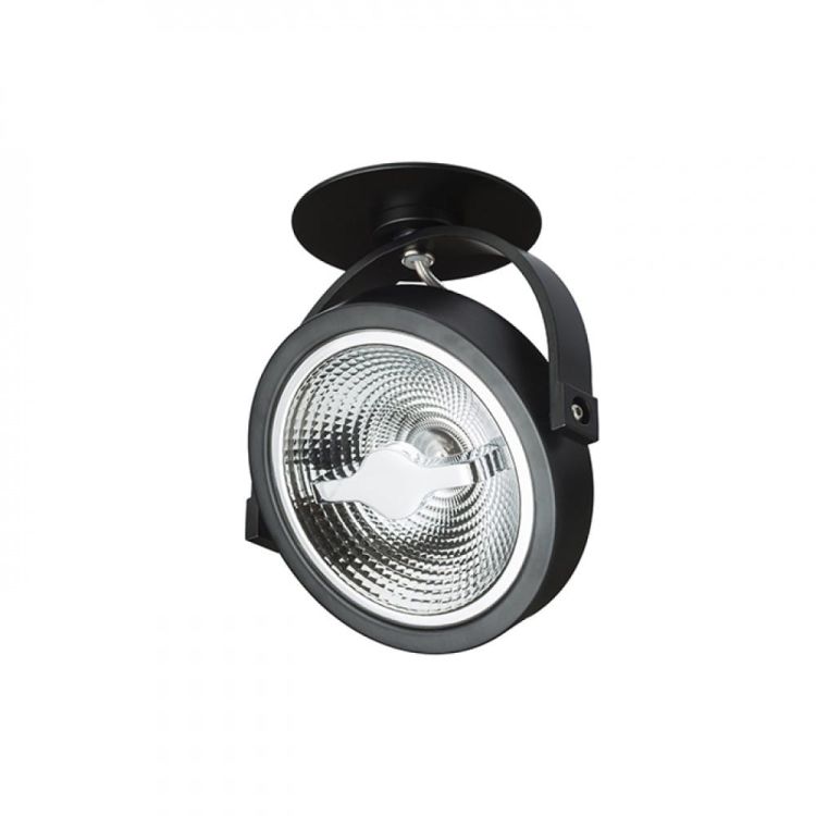 KELLY LED DIMM z wpuszczaną podstawą czarna  230V LED 12W 24°  3000K