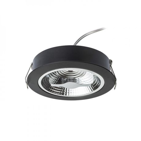 Przejdź do produktu KELLY LED DIMM wpuszczana czarna  230V LED 15W 45°  3000K