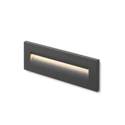 RASQ wpuszczana w ścianę antracyt  230V LED 8.5W IP65  3000K