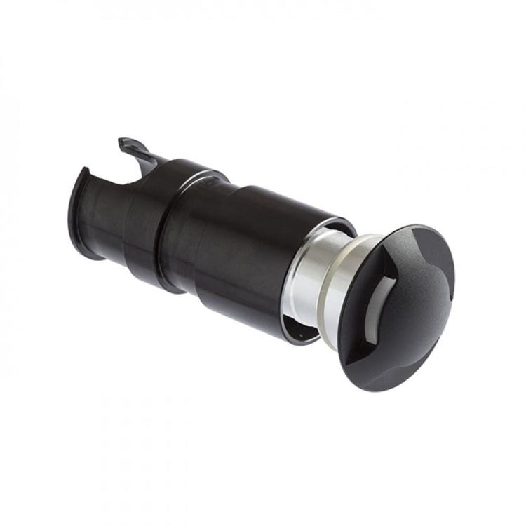 KICK III wpuszczana czarna  230V LED 3W IP54  3000K