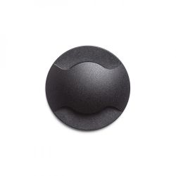 KICK II wpuszczana czarna  230V LED 3W IP54  3000K