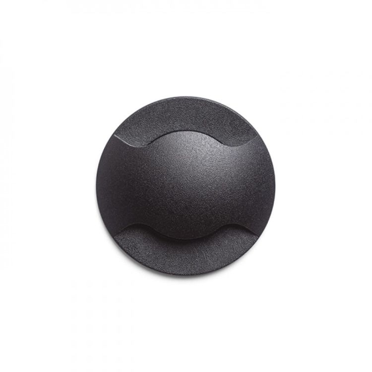 KICK II wpuszczana czarna  230V LED 3W IP54  3000K