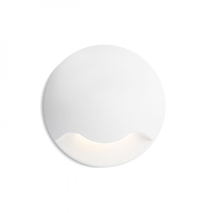 KICK I wpuszczana biała  230V LED 3W IP54  3000K