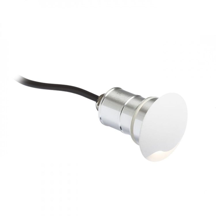 KICK I wpuszczana biała  230V LED 3W IP54  3000K