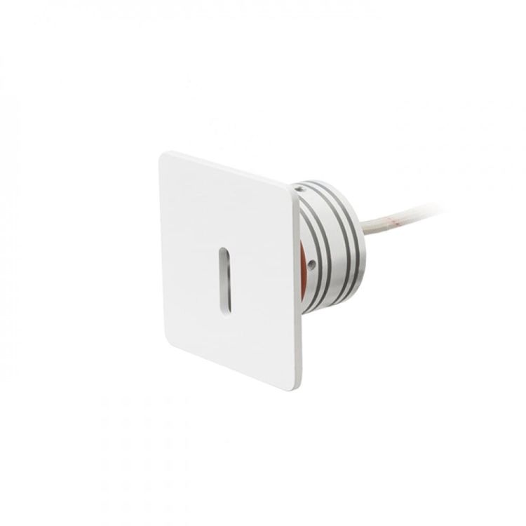 IRIA SQ wpuszczana biała  230V LED 3W 10°  3000K