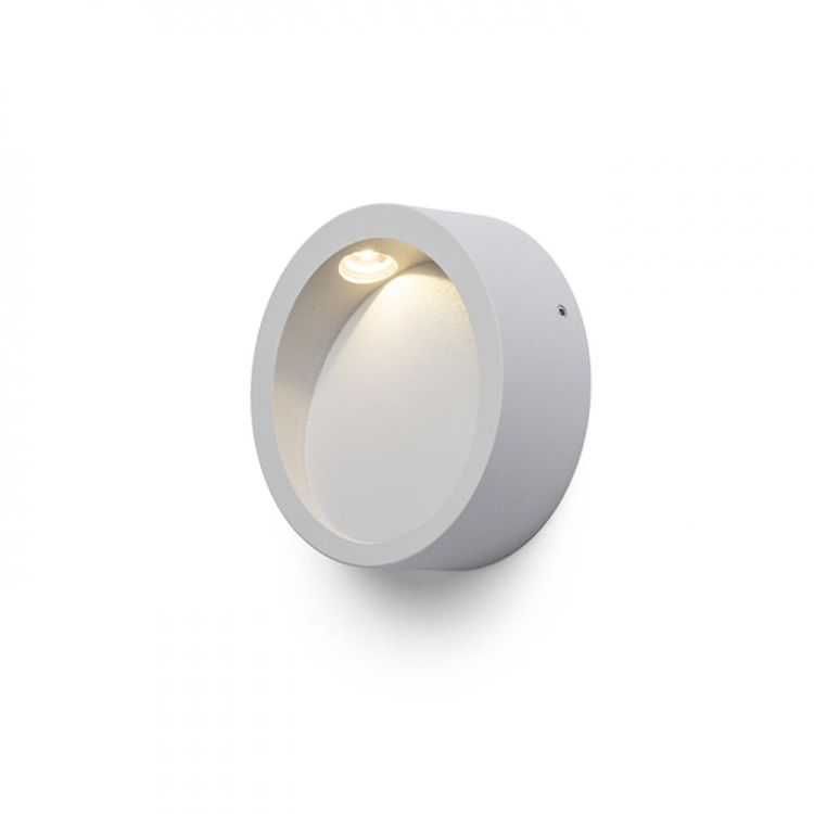 AMBER ścienna szara  230V LED 3W  3000K