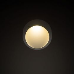 AMBER ścienna biała  230V LED 3W  3000K