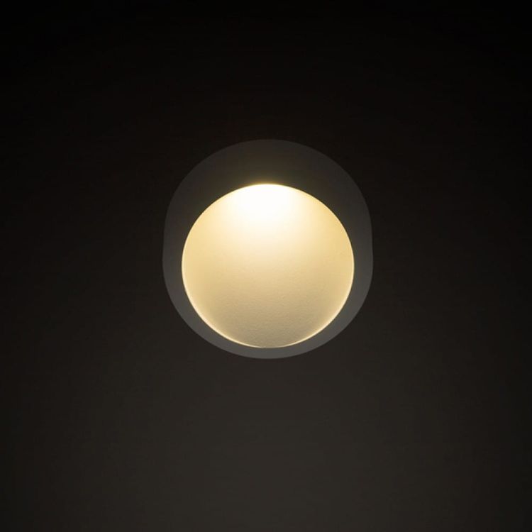 AMBER ścienna biała  230V LED 3W  3000K