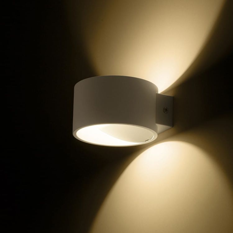BIARITZ ścienna biała  230V LED 5W  3000K