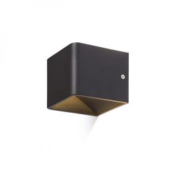 ONYX ścienna czarna  230V LED 5W  3000K