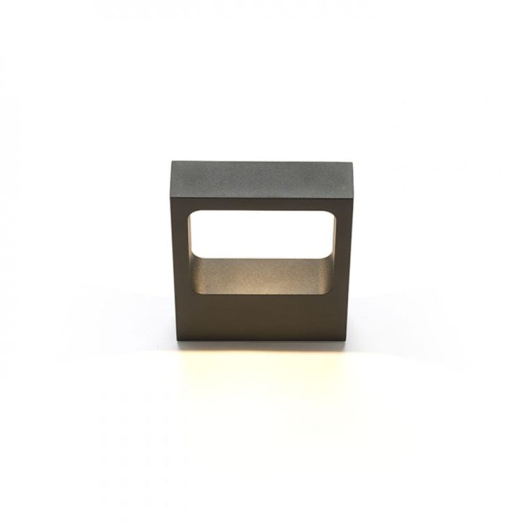 LEA ścienna czarna  230V LED 6W  3000K
