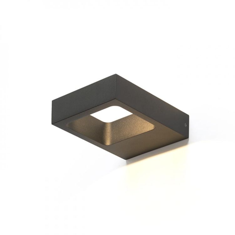 LEA ścienna czarna  230V LED 6W  3000K