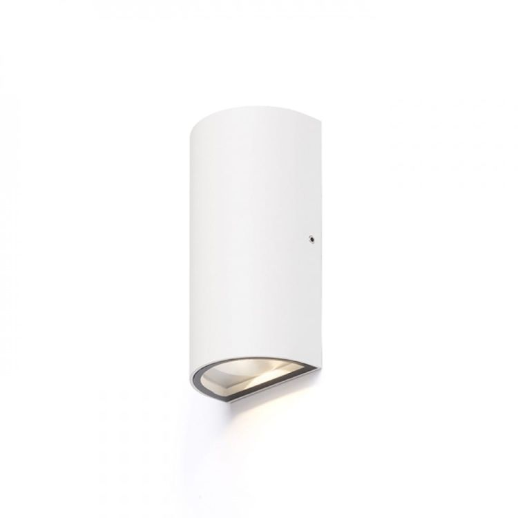 MIDZACK ścienna biała  230V LED 2x3W IP54  3000K
