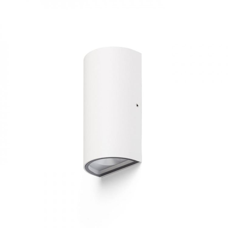 MIDZACK ścienna biała  230V LED 2x3W IP54  3000K