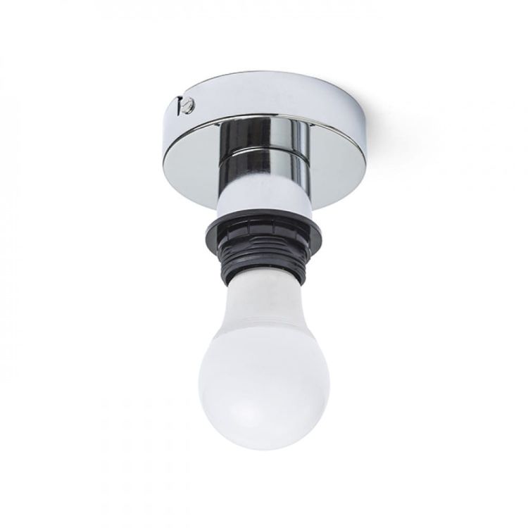 SOLO R podstawa sufitowa  chrom 230V E27 53W