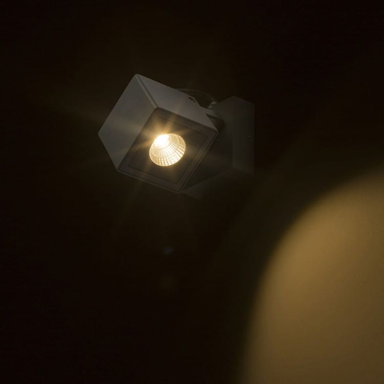BORA ścienna antracyt  230V LED 6W 44° IP54  3000K