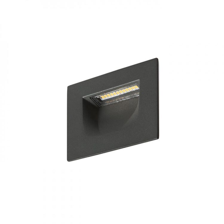 PER wpuszczana antracyt  230V LED 3W IP54  3000K