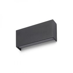 TORINO ścienna czarna  230V LED 2x5W IP54  3000K