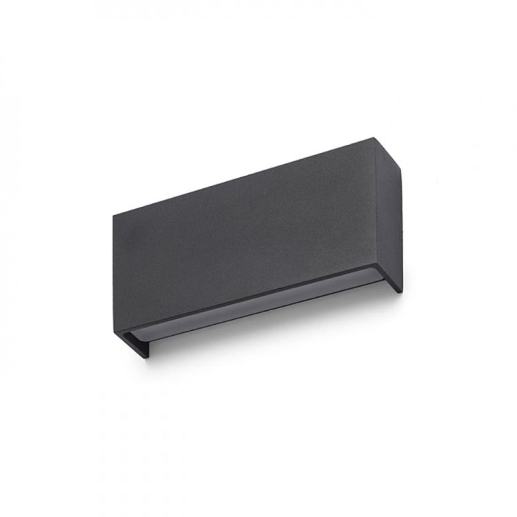 TORINO ścienna czarna  230V LED 2x5W IP54  3000K