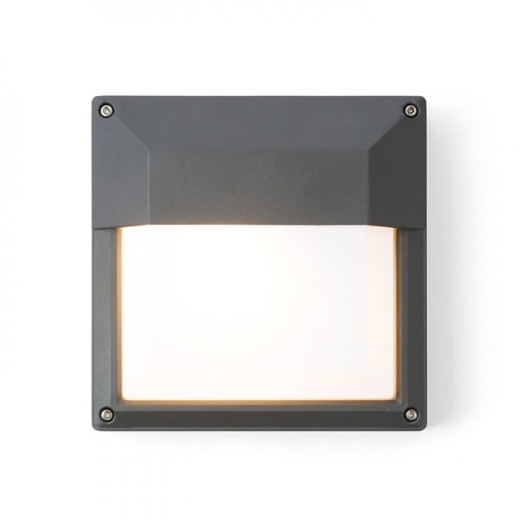 DELTA 215 ścienna antracyt  230V E27 18W IP54