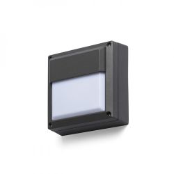 DELTA 145 ścienna antracyt  230V GX53 9W IP54
