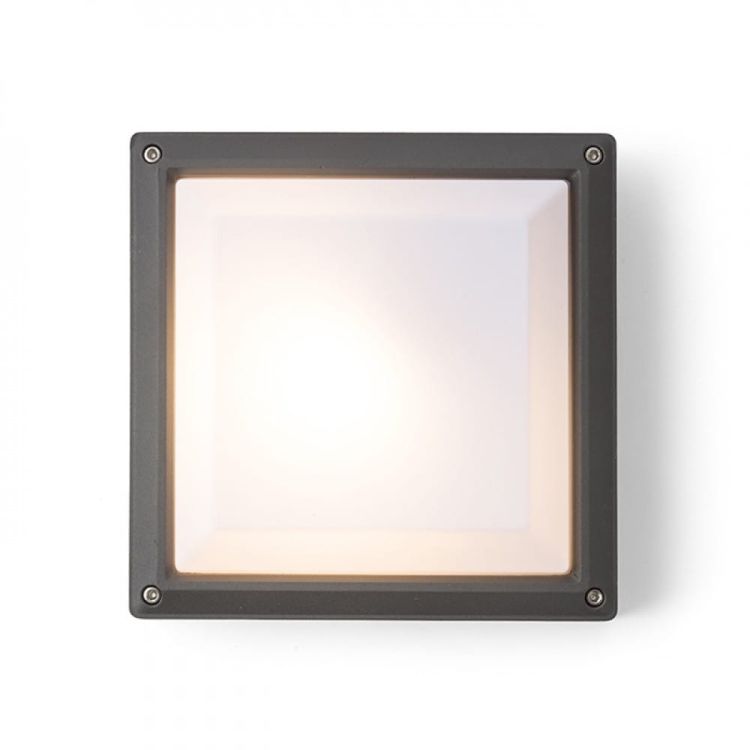 DELTA 215 natynkowa antracyt  230V E27 18W IP54