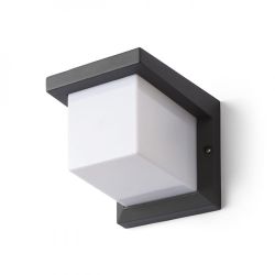 HIDE SQ ścienna antracyt  230V E27 13W IP44