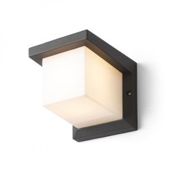 HIDE SQ ścienna antracyt  230V E27 13W IP44