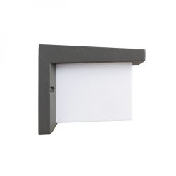 HIDE SQ ścienna antracyt  230V E27 13W IP44