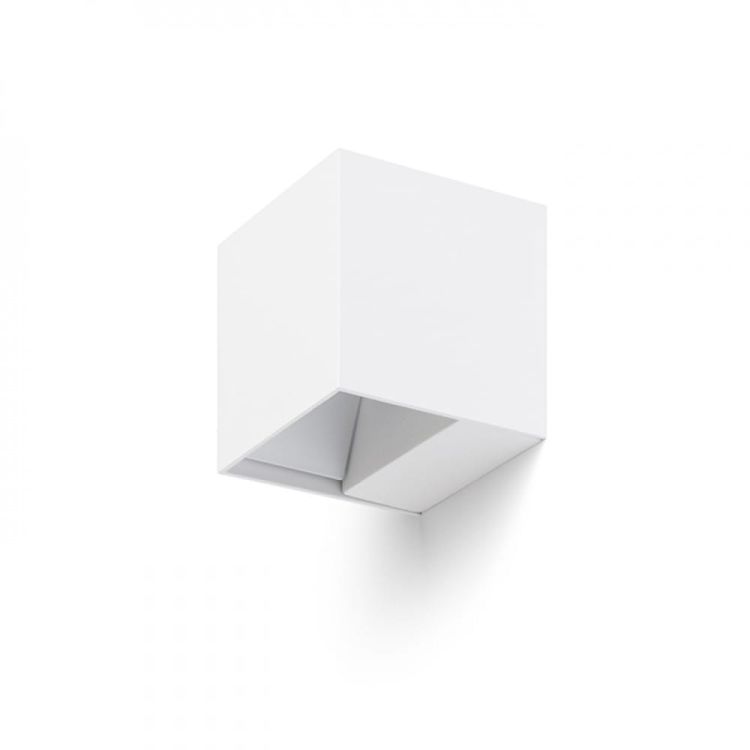 CARRE ścienna biała  230V LED 2x3W IP54  3000K