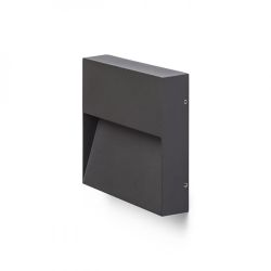 AQILA SQ ścienna antracyt  230V LED 6W IP54  3000K