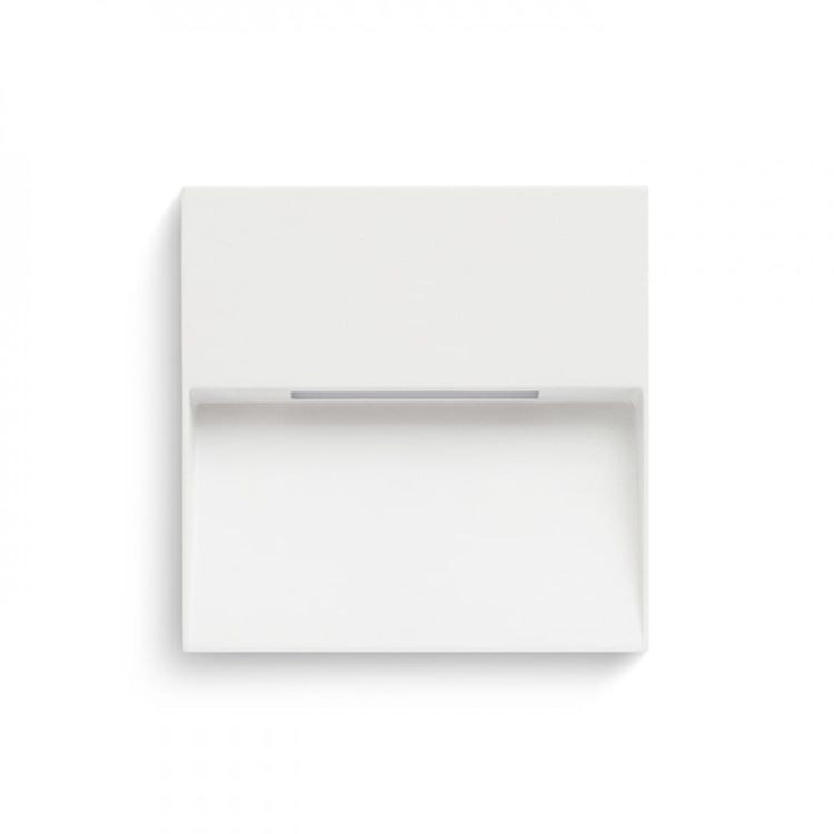 AQILA SQ ścienna biała  230V LED 6W IP54  3000K