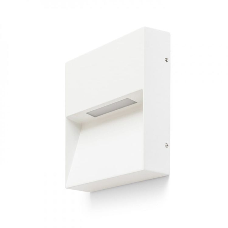 AQILA SQ ścienna biała  230V LED 6W IP54  3000K