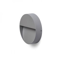 AQILA R ścienna szara  230V LED 6W IP54  3000K