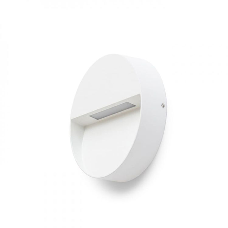 AQILA R ścienna biała  230V LED 6W IP54  3000K