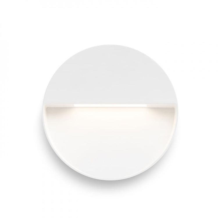 AQILA R ścienna biała  230V LED 6W IP54  3000K