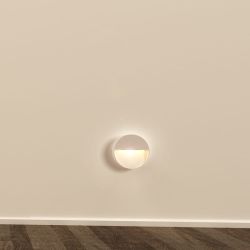 AQILA R ścienna biała  230V LED 6W IP54  3000K