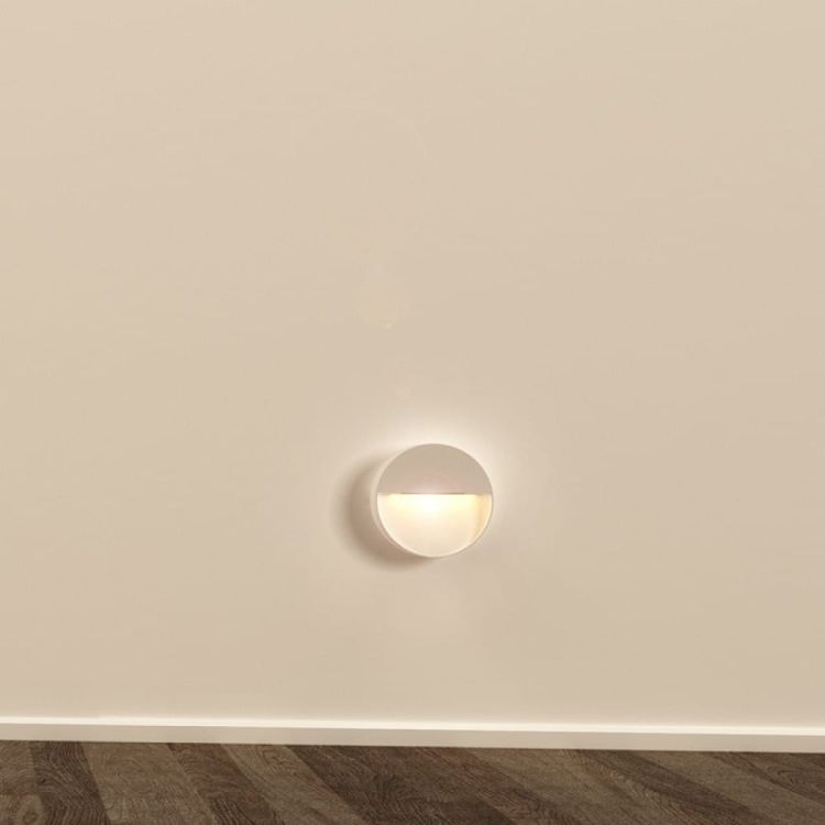 AQILA R ścienna biała  230V LED 6W IP54  3000K