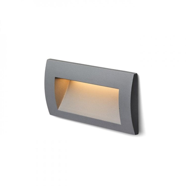 GORDIQ L wpuszczana antracyt  230V LED 3W IP65  3000K