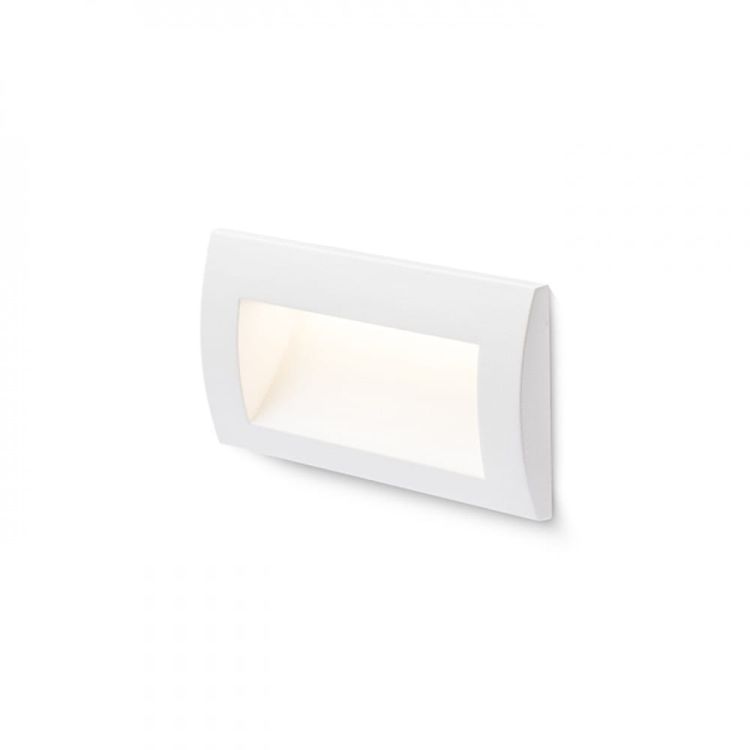 GORDIQ L wpuszczana biała  230V LED 3W IP65  3000K