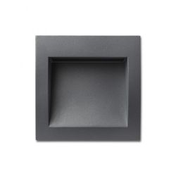 GORDIQ M wpuszczana antracyt  230V LED 3W IP65  3000K