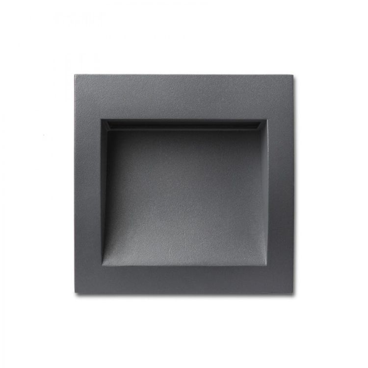GORDIQ M wpuszczana antracyt  230V LED 3W IP65  3000K