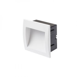 GORDIQ M wpuszczana biała  230V LED 3W IP65  3000K