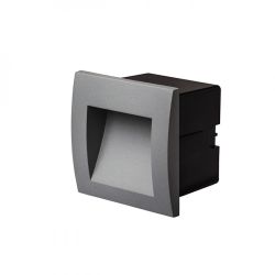 GORDIQ S wpuszczana antracyt  230V LED 1.5W IP65  3000K