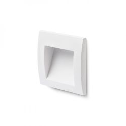 GORDIQ S wpuszczana biała  230V LED 1.5W IP65  3000K