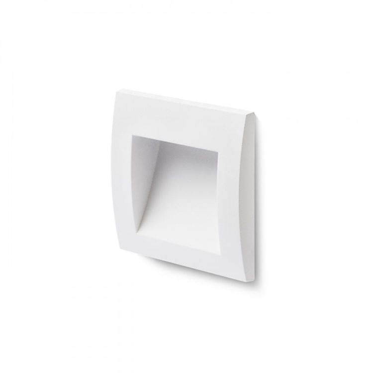 GORDIQ S wpuszczana biała  230V LED 1.5W IP65  3000K